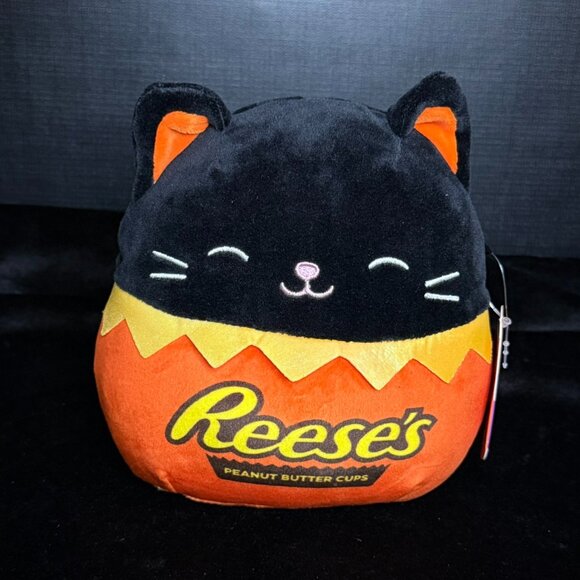 Squishmallows Other - NWT Colton 7" The Reese's Halloween Black Cat Squishmallow